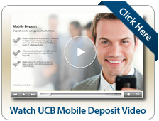 Watch UCB Mobile Deposit Video