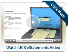 Watch UCB eStatements Video