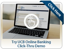 Try UCB Online Banking Click-Thru Demo